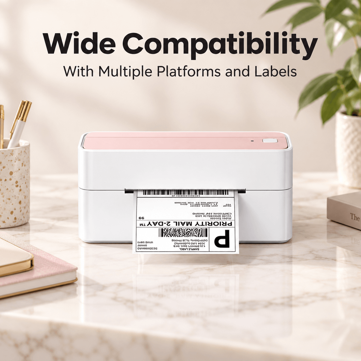 Phomemo 241BT Wireless Bluetooth Thermal Shipping Label Printer