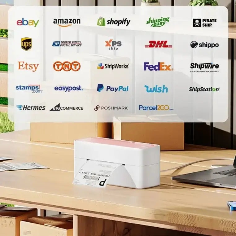 Phomemo 241BT Wireless Bluetooth Thermal Shipping Label Printer