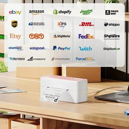 Phomemo 241BT Wireless Bluetooth Thermal Shipping Label Printer