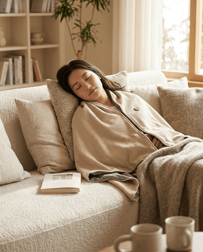 USB Electric Heated Shawl Blanket – 10 Heat Levels, Soft Fleece Wrap, 150 × 80 cm